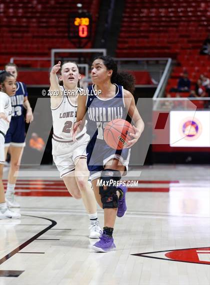Thumbnail 1 in Copper Hills vs. Lone Peak (UHSAA 6A Quarterfinal) photogallery.