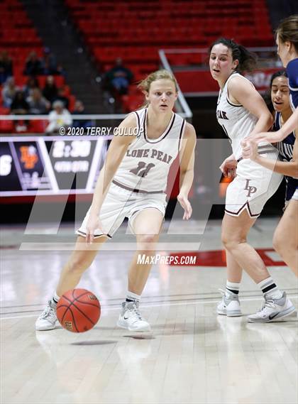 Thumbnail 1 in Copper Hills vs. Lone Peak (UHSAA 6A Quarterfinal) photogallery.