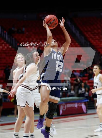 Thumbnail 3 in Copper Hills vs. Lone Peak (UHSAA 6A Quarterfinal) photogallery.