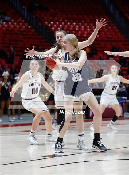 Thumbnail 2 in Copper Hills vs. Lone Peak (UHSAA 6A Quarterfinal) photogallery.