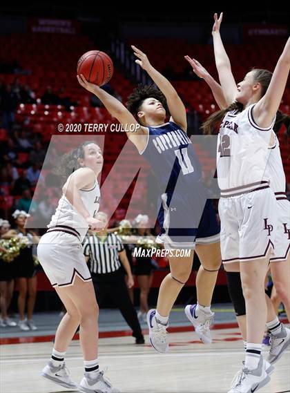 Thumbnail 1 in Copper Hills vs. Lone Peak (UHSAA 6A Quarterfinal) photogallery.