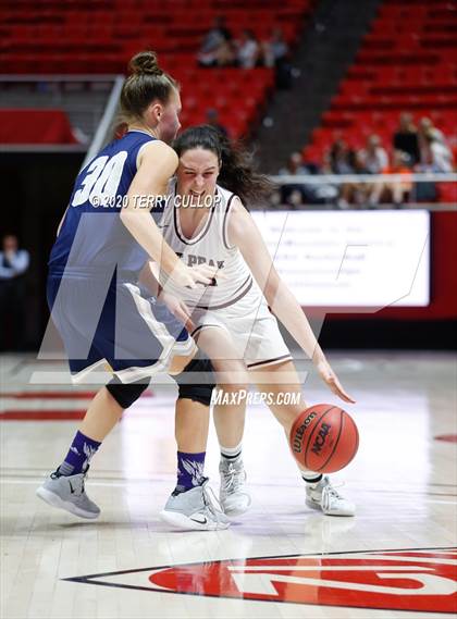Thumbnail 1 in Copper Hills vs. Lone Peak (UHSAA 6A Quarterfinal) photogallery.