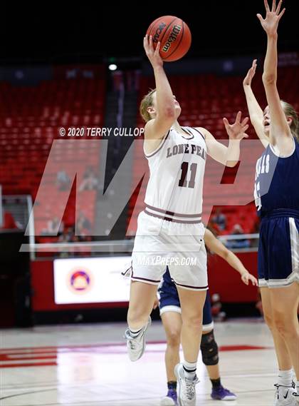 Thumbnail 3 in Copper Hills vs. Lone Peak (UHSAA 6A Quarterfinal) photogallery.