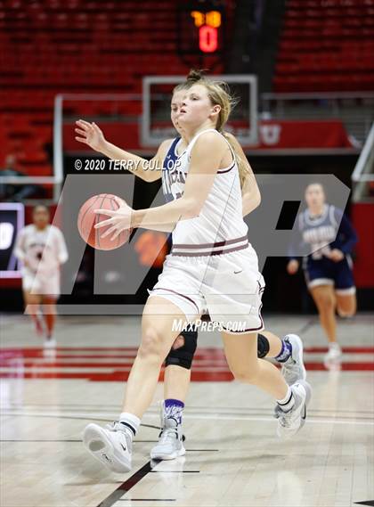 Thumbnail 2 in Copper Hills vs. Lone Peak (UHSAA 6A Quarterfinal) photogallery.