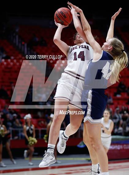 Thumbnail 3 in Copper Hills vs. Lone Peak (UHSAA 6A Quarterfinal) photogallery.