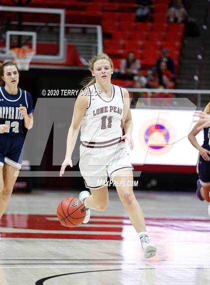 Thumbnail 1 in Copper Hills vs. Lone Peak (UHSAA 6A Quarterfinal) photogallery.