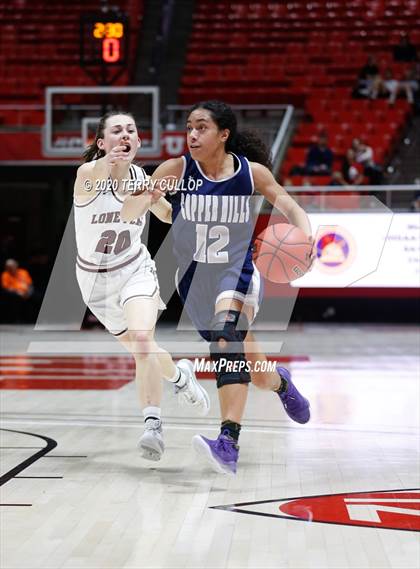 Thumbnail 3 in Copper Hills vs. Lone Peak (UHSAA 6A Quarterfinal) photogallery.