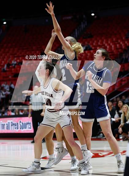 Thumbnail 2 in Copper Hills vs. Lone Peak (UHSAA 6A Quarterfinal) photogallery.