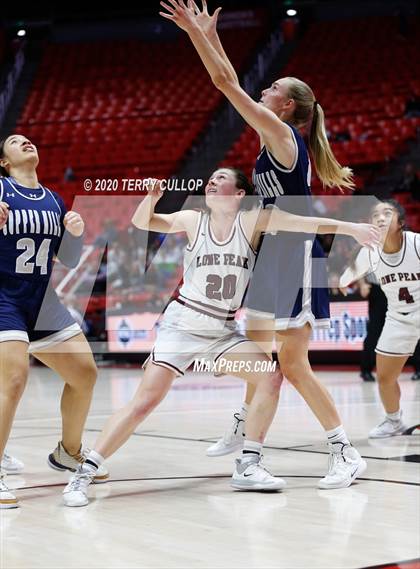Thumbnail 3 in Copper Hills vs. Lone Peak (UHSAA 6A Quarterfinal) photogallery.