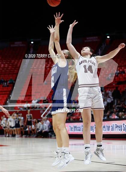 Thumbnail 3 in Copper Hills vs. Lone Peak (UHSAA 6A Quarterfinal) photogallery.