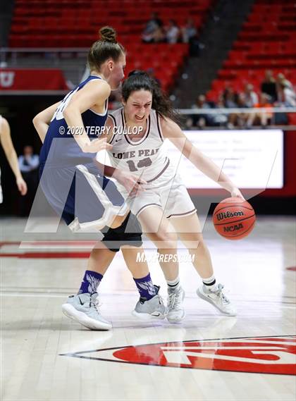 Thumbnail 2 in Copper Hills vs. Lone Peak (UHSAA 6A Quarterfinal) photogallery.