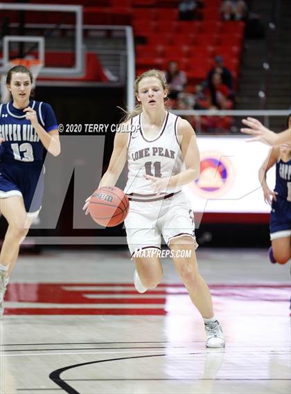 Thumbnail 2 in Copper Hills vs. Lone Peak (UHSAA 6A Quarterfinal) photogallery.