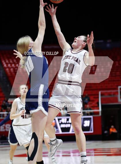Thumbnail 1 in Copper Hills vs. Lone Peak (UHSAA 6A Quarterfinal) photogallery.