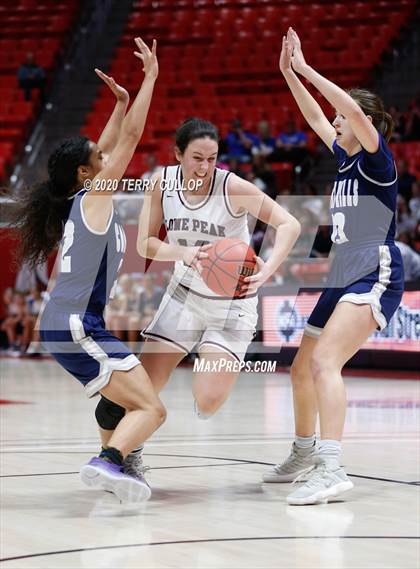 Thumbnail 2 in Copper Hills vs. Lone Peak (UHSAA 6A Quarterfinal) photogallery.