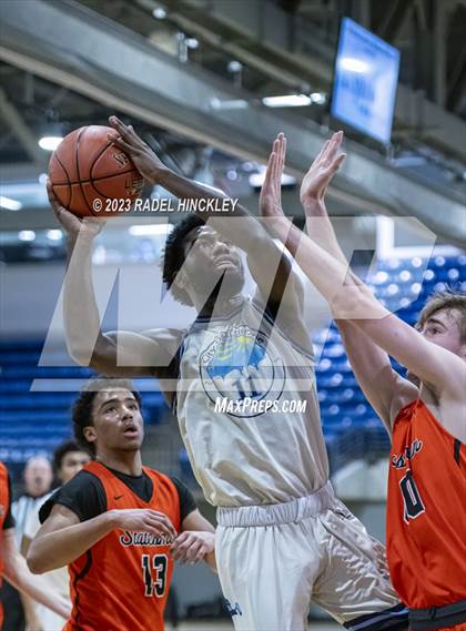 Thumbnail 2 in Webster Groves vs Oak Park (Twelve Courts of Christmas) photogallery.