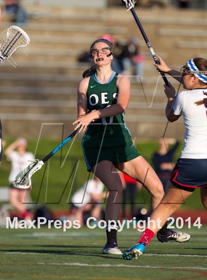 Thumbnail 2 in Lake Oswego vs. Oregon Episcopal (Oregon Girls Lacrosse Association Playoff) photogallery.