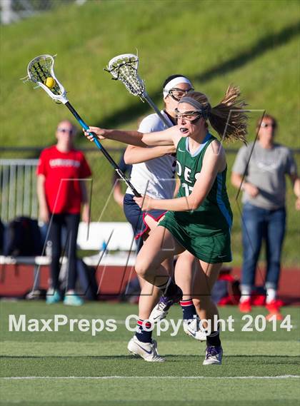 Thumbnail 3 in Lake Oswego vs. Oregon Episcopal (Oregon Girls Lacrosse Association Playoff) photogallery.