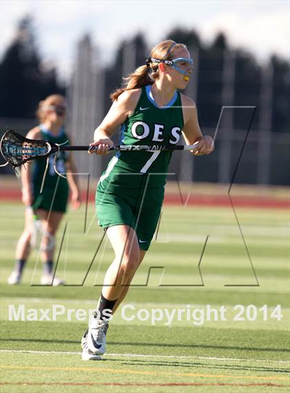 Thumbnail 2 in Lake Oswego vs. Oregon Episcopal (Oregon Girls Lacrosse Association Playoff) photogallery.