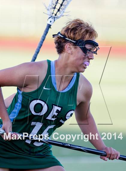 Thumbnail 3 in Lake Oswego vs. Oregon Episcopal (Oregon Girls Lacrosse Association Playoff) photogallery.