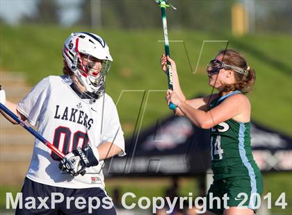 Thumbnail 3 in Lake Oswego vs. Oregon Episcopal (Oregon Girls Lacrosse Association Playoff) photogallery.