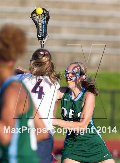 Thumbnail 3 in Lake Oswego vs. Oregon Episcopal (Oregon Girls Lacrosse Association Playoff) photogallery.