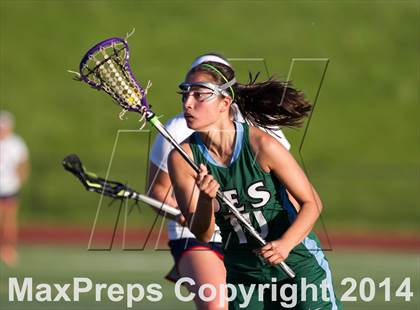 Thumbnail 2 in Lake Oswego vs. Oregon Episcopal (Oregon Girls Lacrosse Association Playoff) photogallery.