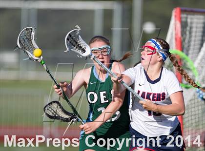 Thumbnail 1 in Lake Oswego vs. Oregon Episcopal (Oregon Girls Lacrosse Association Playoff) photogallery.