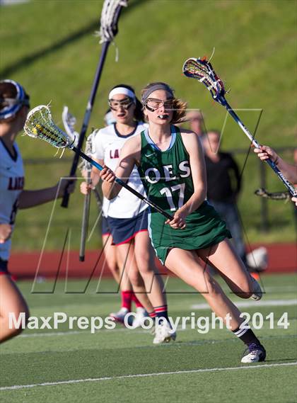 Thumbnail 1 in Lake Oswego vs. Oregon Episcopal (Oregon Girls Lacrosse Association Playoff) photogallery.