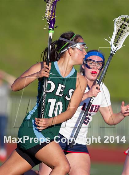 Thumbnail 2 in Lake Oswego vs. Oregon Episcopal (Oregon Girls Lacrosse Association Playoff) photogallery.