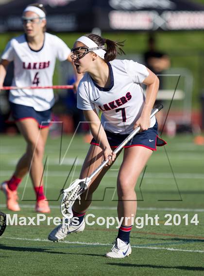 Thumbnail 2 in Lake Oswego vs. Oregon Episcopal (Oregon Girls Lacrosse Association Playoff) photogallery.