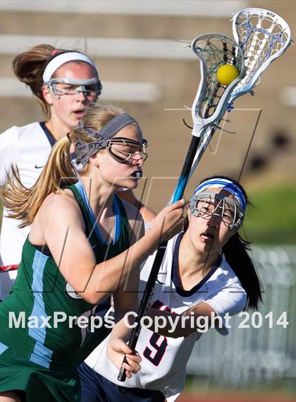 Thumbnail 2 in Lake Oswego vs. Oregon Episcopal (Oregon Girls Lacrosse Association Playoff) photogallery.