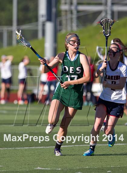 Thumbnail 2 in Lake Oswego vs. Oregon Episcopal (Oregon Girls Lacrosse Association Playoff) photogallery.