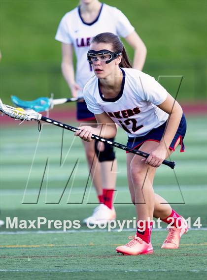 Thumbnail 2 in Lake Oswego vs. Oregon Episcopal (Oregon Girls Lacrosse Association Playoff) photogallery.