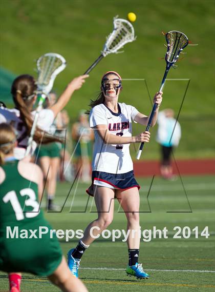 Thumbnail 3 in Lake Oswego vs. Oregon Episcopal (Oregon Girls Lacrosse Association Playoff) photogallery.