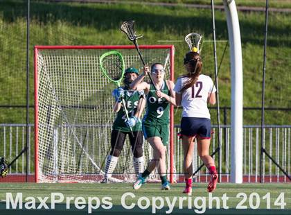 Thumbnail 2 in Lake Oswego vs. Oregon Episcopal (Oregon Girls Lacrosse Association Playoff) photogallery.