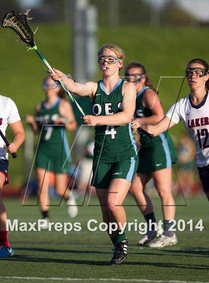 Thumbnail 1 in Lake Oswego vs. Oregon Episcopal (Oregon Girls Lacrosse Association Playoff) photogallery.