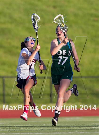 Thumbnail 1 in Lake Oswego vs. Oregon Episcopal (Oregon Girls Lacrosse Association Playoff) photogallery.