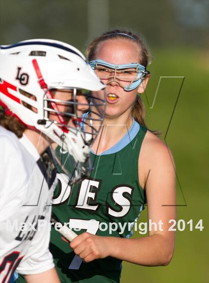 Thumbnail 3 in Lake Oswego vs. Oregon Episcopal (Oregon Girls Lacrosse Association Playoff) photogallery.