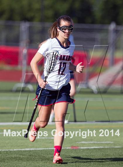 Thumbnail 3 in Lake Oswego vs. Oregon Episcopal (Oregon Girls Lacrosse Association Playoff) photogallery.
