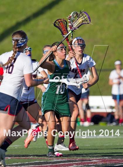 Thumbnail 3 in Lake Oswego vs. Oregon Episcopal (Oregon Girls Lacrosse Association Playoff) photogallery.