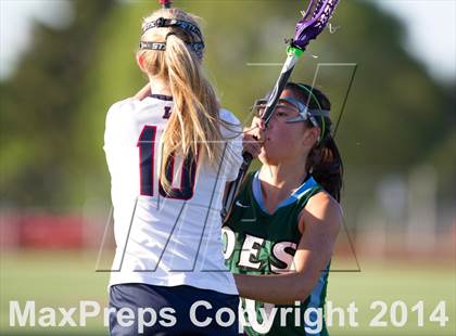 Thumbnail 2 in Lake Oswego vs. Oregon Episcopal (Oregon Girls Lacrosse Association Playoff) photogallery.