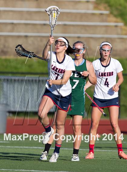 Thumbnail 2 in Lake Oswego vs. Oregon Episcopal (Oregon Girls Lacrosse Association Playoff) photogallery.