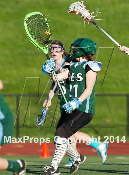 Thumbnail 3 in Lake Oswego vs. Oregon Episcopal (Oregon Girls Lacrosse Association Playoff) photogallery.