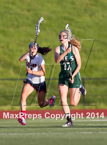 Thumbnail 2 in Lake Oswego vs. Oregon Episcopal (Oregon Girls Lacrosse Association Playoff) photogallery.