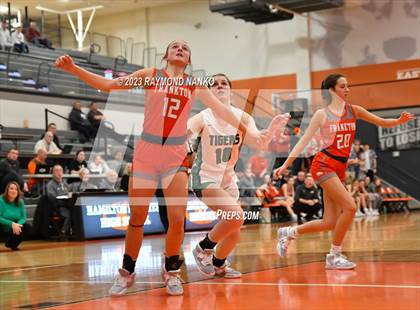 Thumbnail 2 in IHSAA Sectional Semi-Final Frankton vs. Yorktown photogallery.