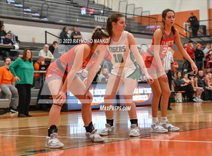 Thumbnail 3 in IHSAA Sectional Semi-Final Frankton vs. Yorktown photogallery.