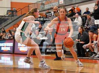 Thumbnail 2 in IHSAA Sectional Semi-Final Frankton vs. Yorktown photogallery.