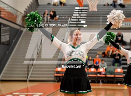 Thumbnail 2 in IHSAA Sectional Semi-Final Frankton vs. Yorktown photogallery.