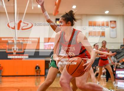 Thumbnail 1 in IHSAA Sectional Semi-Final Frankton vs. Yorktown photogallery.