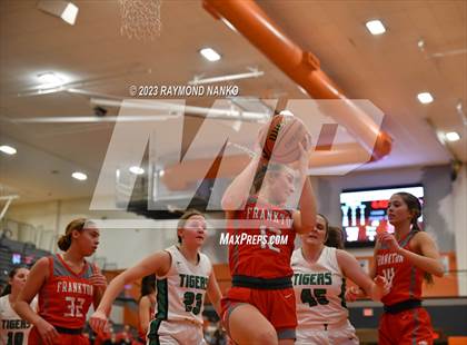 Thumbnail 3 in IHSAA Sectional Semi-Final Frankton vs. Yorktown photogallery.